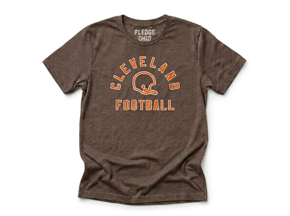 Cleveland Football Helmet Tee / Unisex