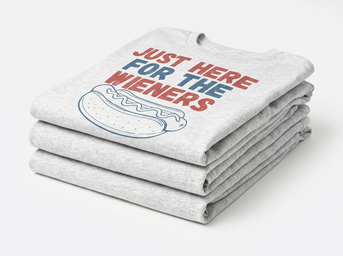 Here For The Wieners Tee / Unisex