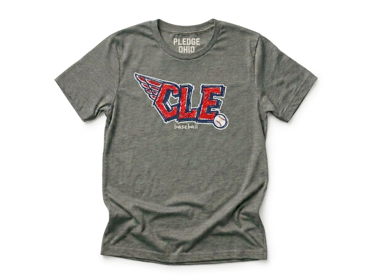 CLE Wing Drawing Tee / Unisex