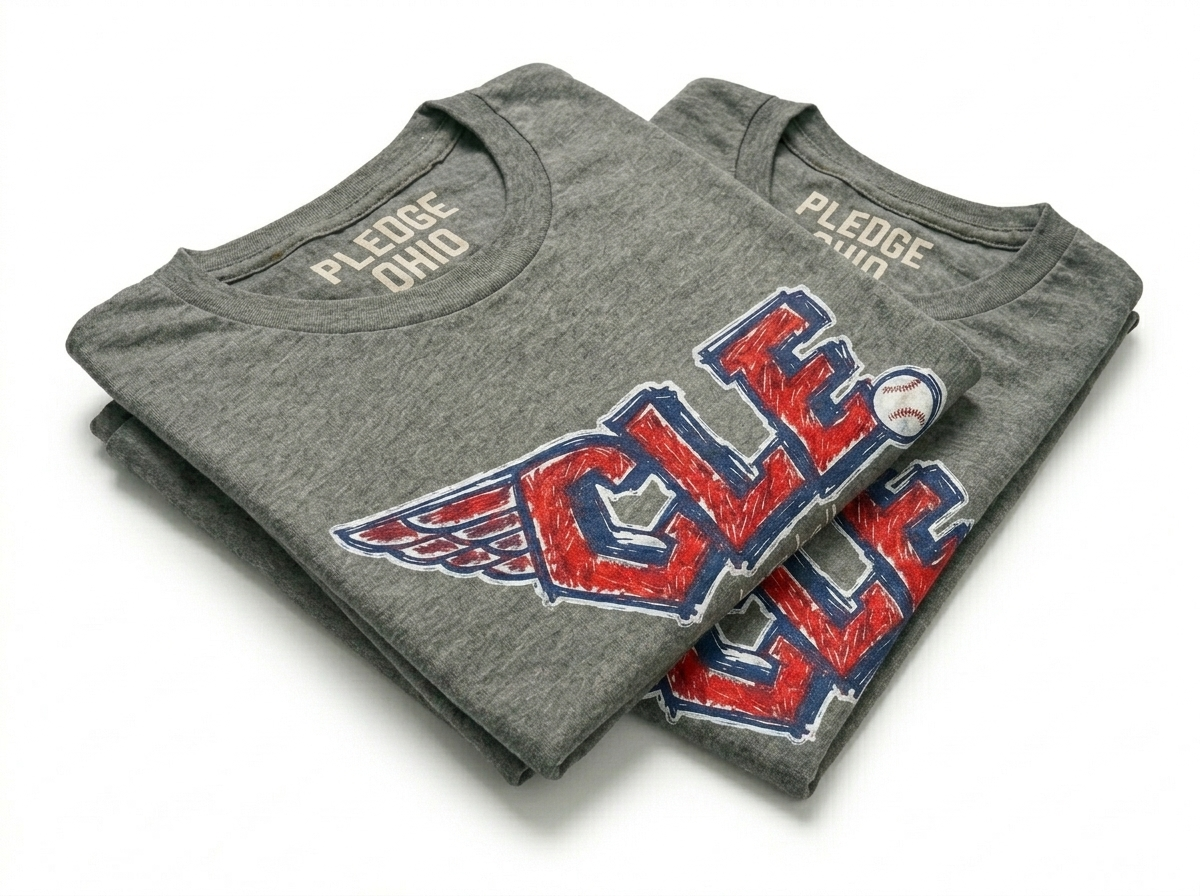 CLE Wing Drawing Tee / Unisex