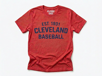 Cleveland Baseball Est Tee / Unisex
