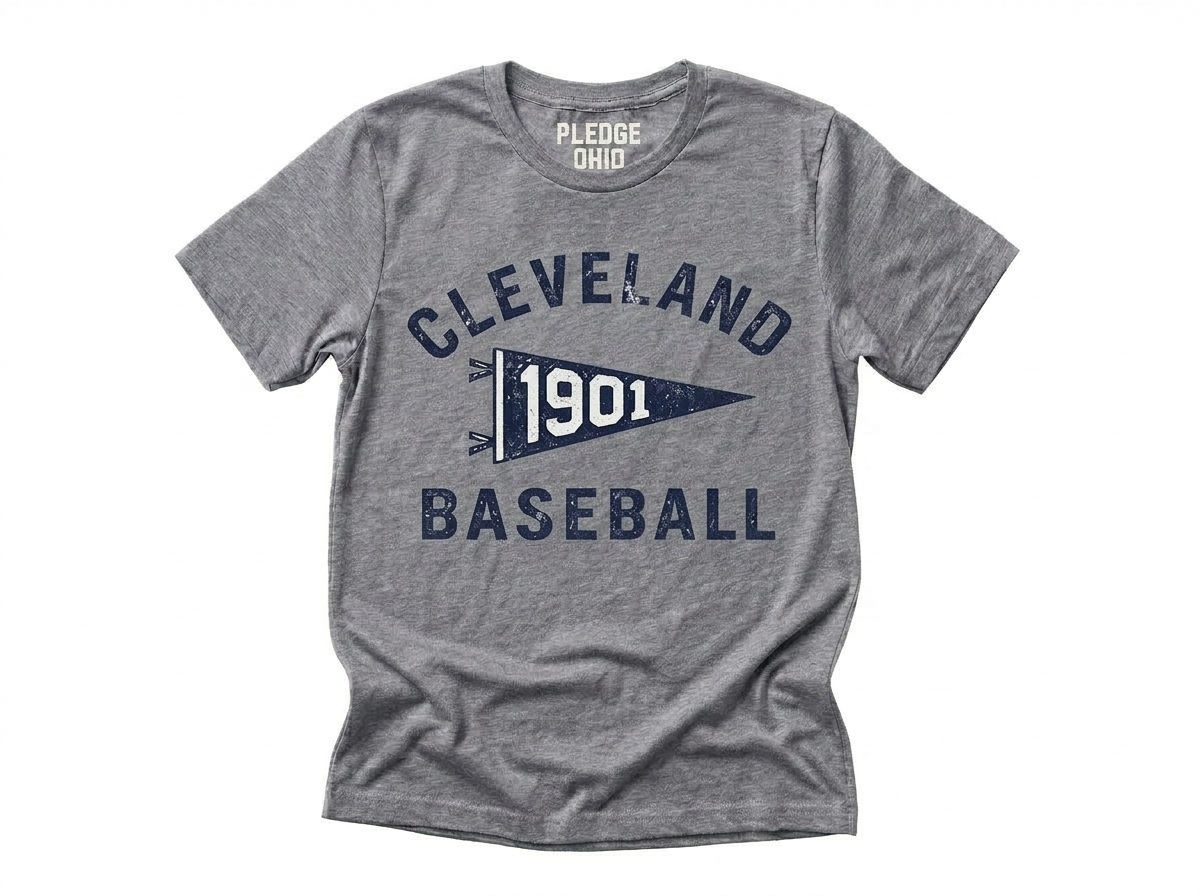 Cleveland Baseball Pennant Tee / Unisex