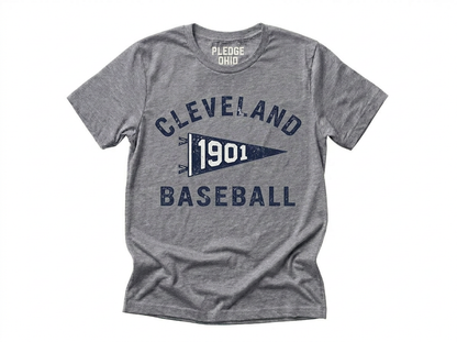 Cleveland Baseball Pennant Tee / Unisex