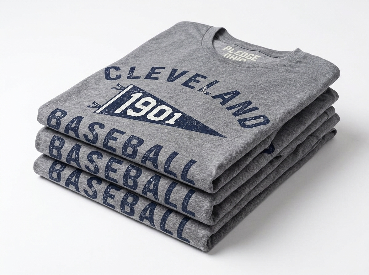 Cleveland Baseball Pennant Tee / Unisex