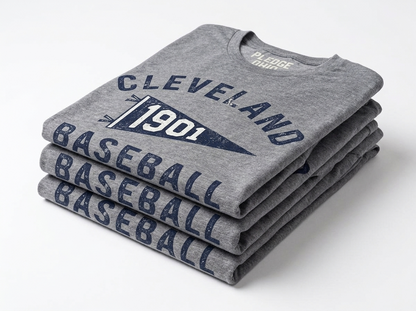 Cleveland Baseball Pennant Tee / Unisex