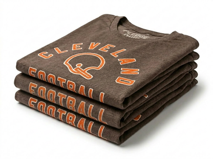 Cleveland Football Helmet Tee / Unisex