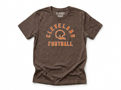 Cleveland Football Helmet Tee / Unisex