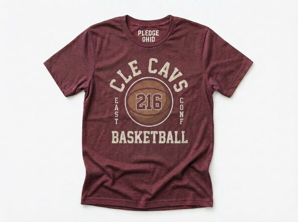 CLE Cavs Basketball Tee / Unisex