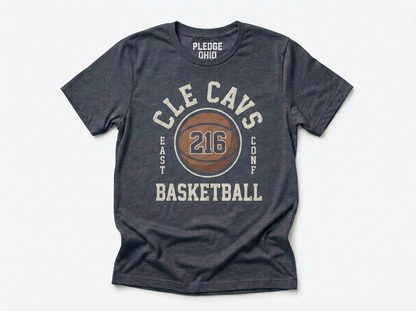 CLE Cavs Basketball Tee / Unisex