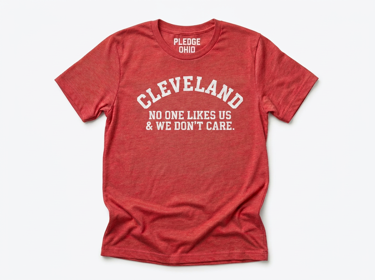 Cleveland No One Likes Us & We Don't Care Tee / Unisex