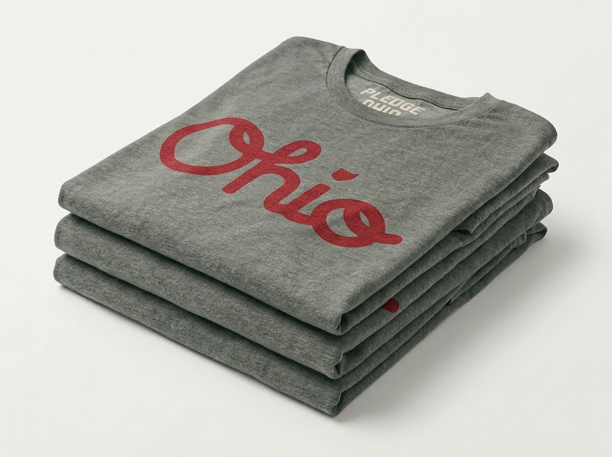 Script Ohio Gray|Red Tee / Unisex