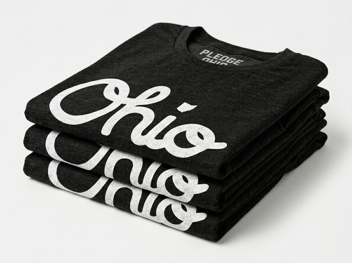Script Ohio Black|White Tee / Unisex