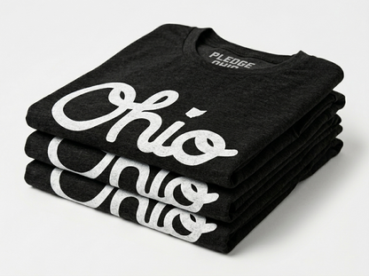 Script Ohio Black|White Tee / Unisex