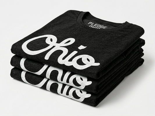 Script Ohio Black|White Tee / Unisex
