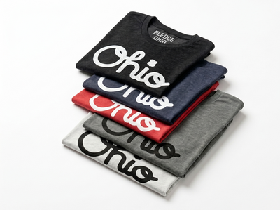 Script Ohio Police Tee | Ohio Occupation Apparel
