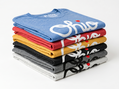 Script Ohio Teacher Tee | Ohio Occupation Apparel