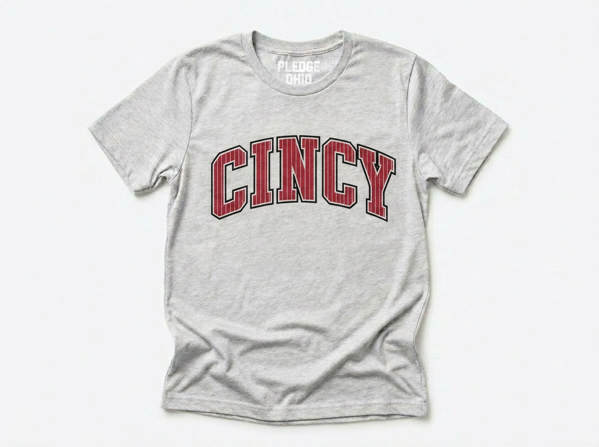 Cincy Pinstripes Tee / Unisex