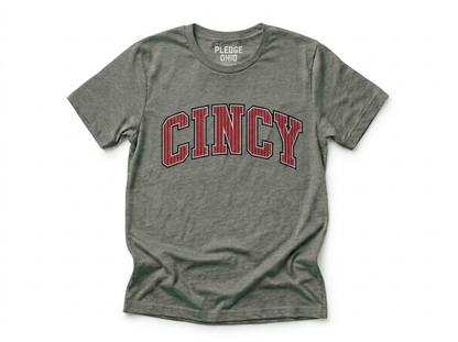 Cincy Pinstripes Tee / Unisex
