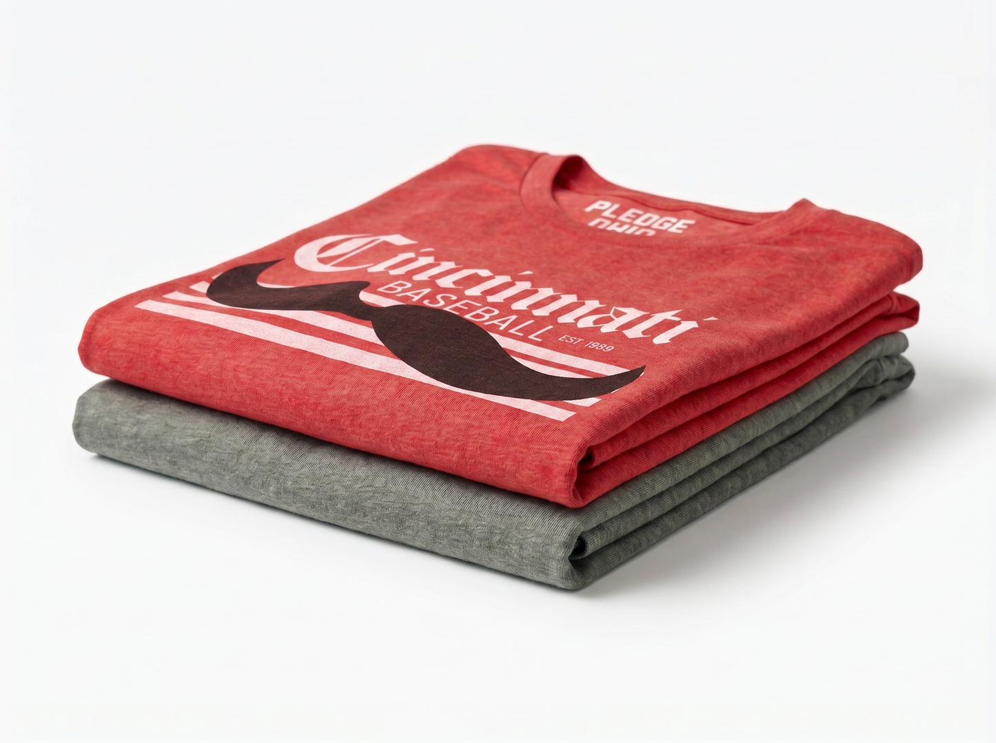 Cincinnati Mustache Tee / Unisex