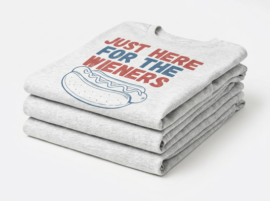 Here For The Wieners Tee / Unisex