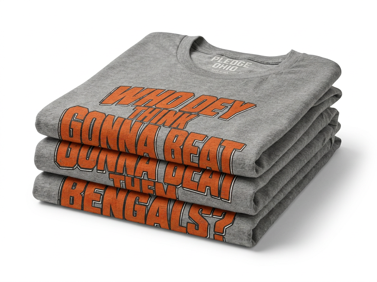 Who Dey Think Bengal tee, Cincinnati football apparel